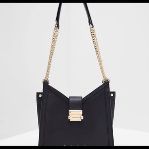 Michael Kors leather satchel bag